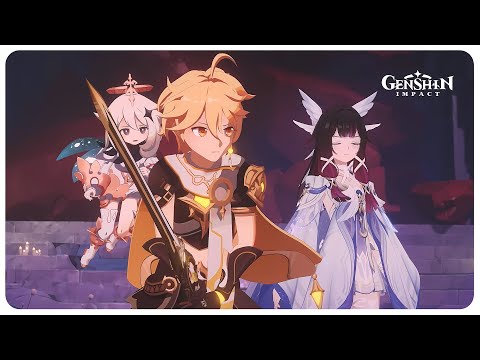 Arlecchino Saves Columbina & Traveler from the Abyss (Cutscene) | Genshin Impact 6.1 Luna II