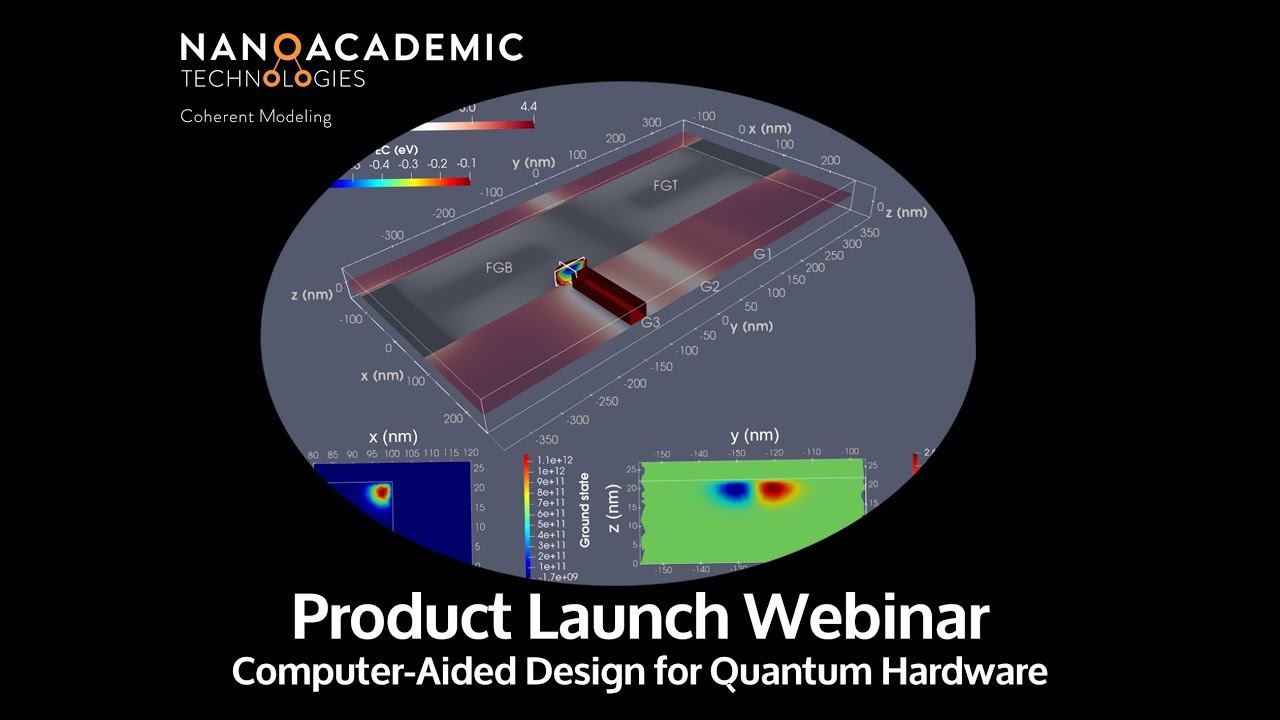 Finite element modeling for computer-aided design of quantum technology hardware.