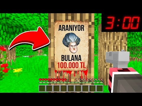 GECE 3'TE KORKUNÇ ÖĞRETMEN ARANIYOR! 😱 - Minecraft