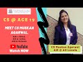 Success Stories S1 Ep4 CS Muskan Agarwal All Level AIR
