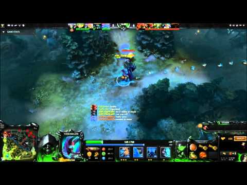 Dota 2 Terrorblade VS Sniper :P