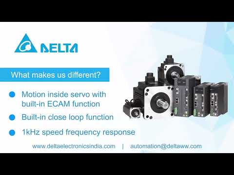 Delta a2 series ac servo motor & drive, 1 - phase