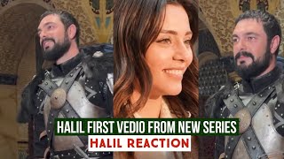 Halil Ibrahim Ceyhan First Vedio From New Series !Sila Turkoglu Reaction