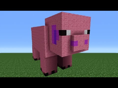 TSMC - Minecraft - Minecraft Tutorial: How To Make A Pig Statue