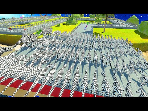 CARO CARNIVORE DINOSAURS vs All Units Championship - Animal Revolt Battle Simulator