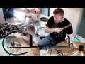 Clutch- "Burning Beard"- Drum Cover -(HD/HQ)