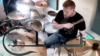 Clutch- &quot;Burning Beard&quot;- Drum Cover -(HD/HQ)