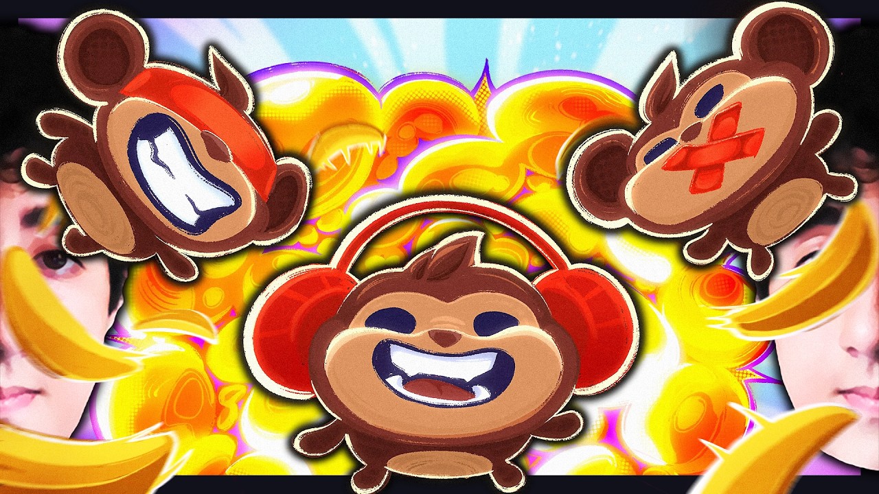 DESARMANDO BOMBAS SEM VER, FALAR e OUVIR 🍌 BOMBANANA! (com @meiaum2 e @tiemiau)
