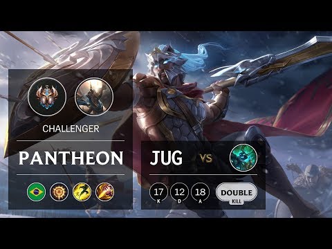 Pantheon Jungle vs Hecarim - BR Challenger Patch 9.24