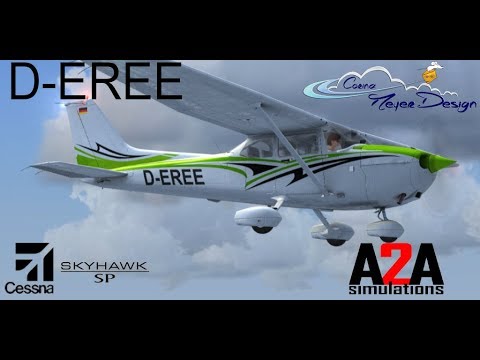 Cessna C172 Skyhawk SP, by A2A. VFR: (KCMW-KBVS) Washington.