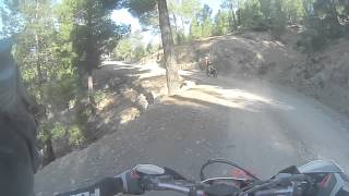 KTM 530 EXC ride to the "Cathedral" in the Atlas Mountains