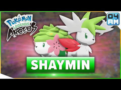 Where To Find SHAYMIN & How To Catch It in Pokemon Legends Arceus