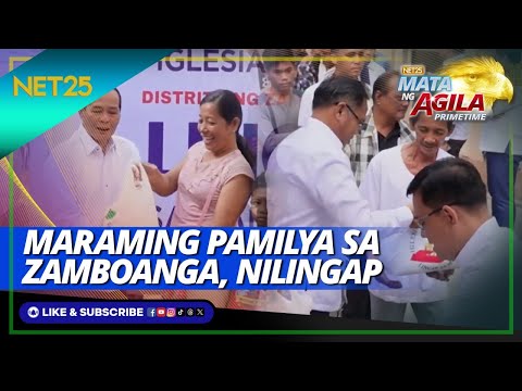 Mga pamilyang apektado sa nagdaang El Niño sa Zamboanga City, nilingap ng Iglesia Ni Cristo