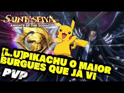PIKACHU THE MOST NAUGHTY BURGER I'VE EVER FACED - SAINT SEIYA AWAKENING
