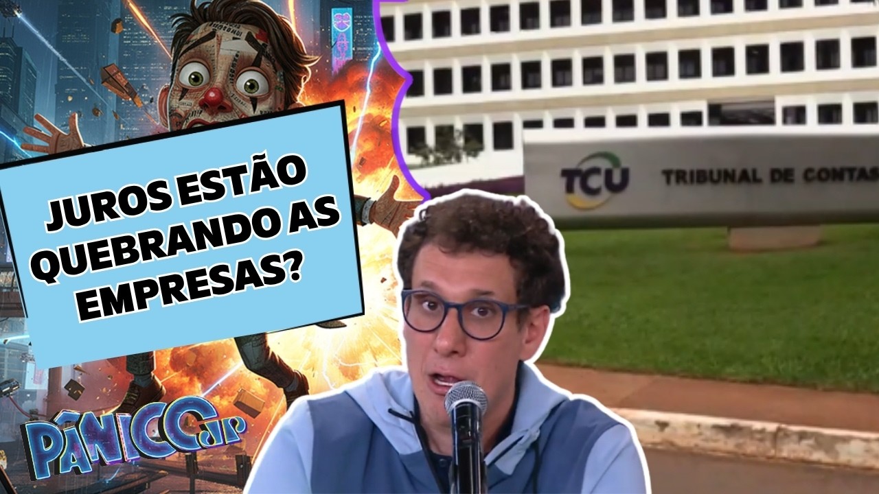 JUROS ALTOS DESTRUINDO O VAREJO E O TCU CRIANDO SUPER SALÁRIOS? SAMY DANA MANDA A REAL