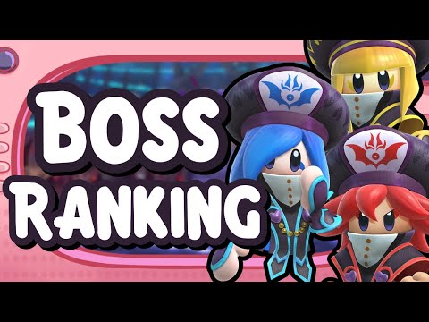 Ranking Kirby Star Allies' Bosses!