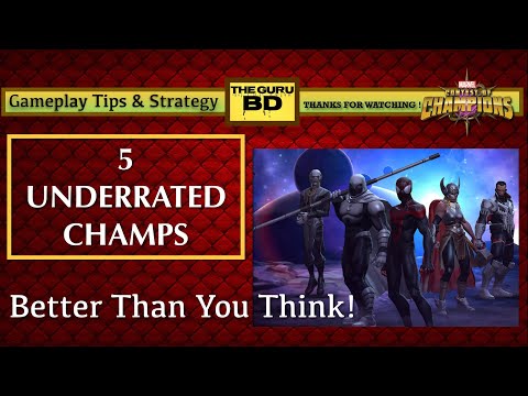 5 Underrated Champs - MCOC