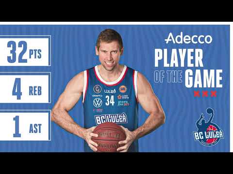 Adecco player of the game vs. Nässjö Basket: Bryce Douvier