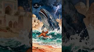 Download lagu The story of the Prophet Jonah being thrown into the sea and eaten by a whale mp3