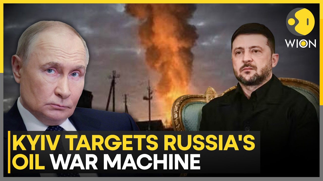 Russia-Ukraine War: Kyiv Targets Oil Refineries, Tankers & Energy Hubs Across Russia | WION