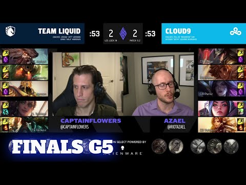 Team Liquid vs Cloud 9 - Game 5 | Grand Finals LCS Lock In 2021 | TL vs C9 G5