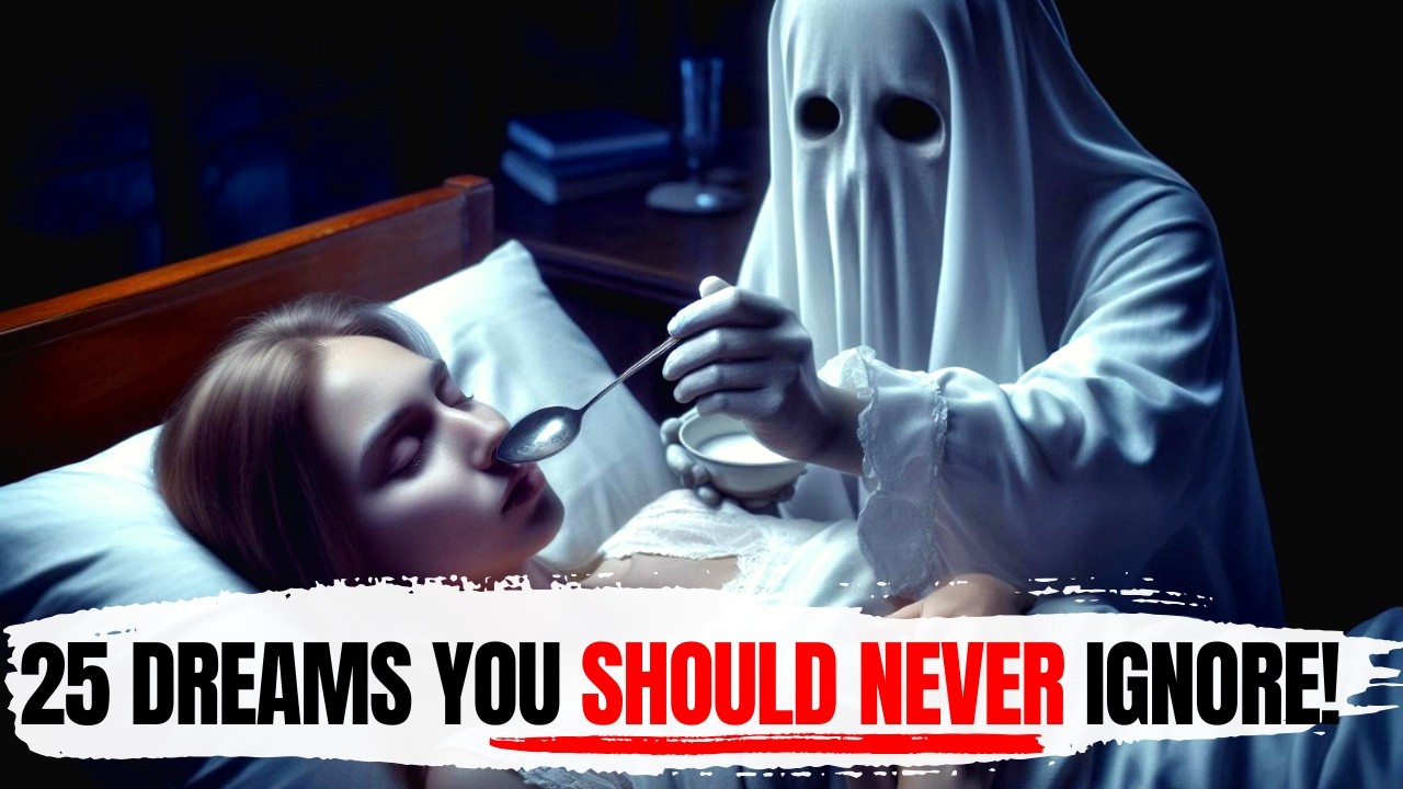 Top 25 Common Dreams & Their Meanings (Dreams You SHOULD NOT IGNORE)