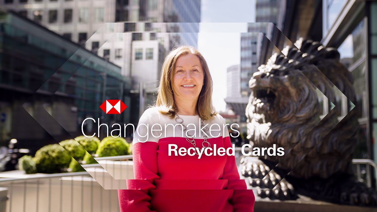 HSBC Changemakers - Recycled Cards