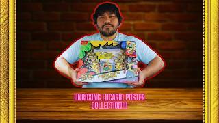 Unboxing Premium Poster Collection de Mega Lucario!!!