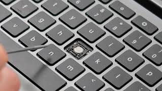 How To Fix Acer Chromebook C710 C720 C730 Key - Replace Keyboard Key Letter Small Size Sized