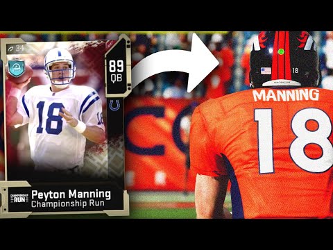 Peyton Manning Throws Dimes - Madden 20 Ultimate Team Ep.15