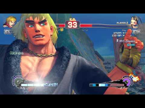 Ultra Street Fighter IV battle: Ken vs Ibuki