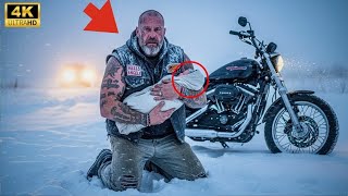 Biker Hears A Cry In The Snow… What He Did Next Shocked The World