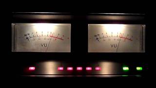 VU Meters (JVC KD-55 Cassette Deck)