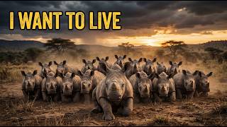 Born Into Death… A Newborn Rhino’s First Minutes