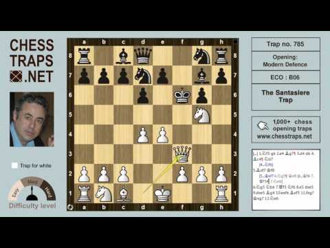 Modern Defence - The Santasiere Trap (trap no. 785)