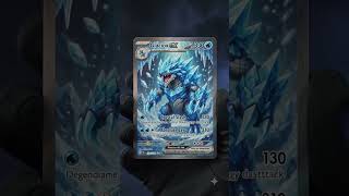 Creating Pokémon  that should exist. Today's custom card: Glaciox❄️