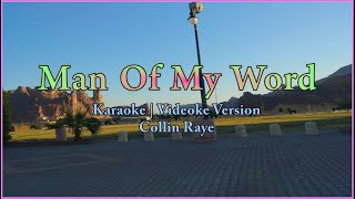 Man Of My Word Karaoke | Collin Raye | Country Karaoke