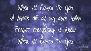 When It Comes To You - Bobby Wills (Official Lyric Video)