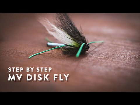 FLY TYING • MV DISK Fly • TUTORIAL • Seatrout
