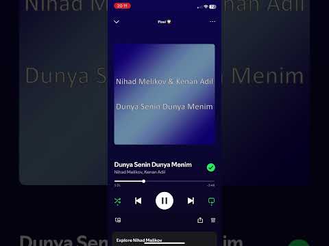 Nihad Melikov & Kenan Adil Dunya- Senin Dunya Menim