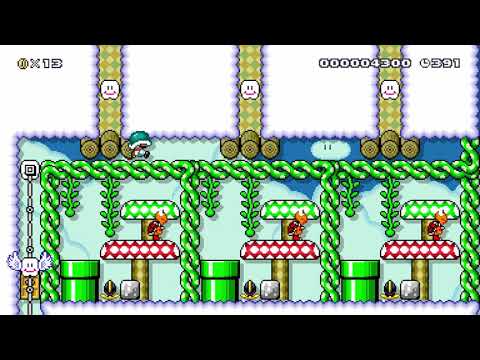 ⭗⬤Minigame Castle⬤⭗ by Emilio!! 🍄 Super Mario Maker 2 #adm 😶 No Commentary