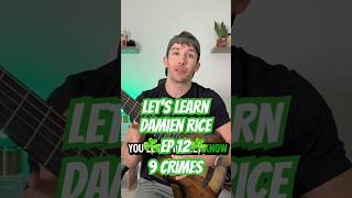 How to play Damien Rice 9 Crimes one guitar. This is an easy beginner version. #damienrice #9crimes