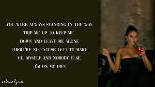 Selena Gomez - Bad Guy (Lyrics)