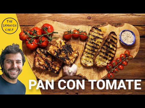 Pan con tomate | Garlic and tomatoes toast