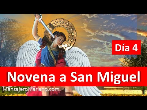 🔴 4) NOVENA A SAN MIGUEL ARCANGEL 🙏 Día  4. Coronilla a los 9 Coros Angélicos
