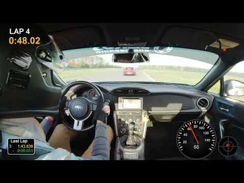 Subaru BRZ @ NJMP Thunderbolt - ND Miata chase!