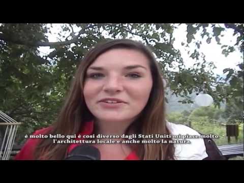 U.S AND U.K STUDENTS VISITING NUNZIO MARCELLI'S FARM