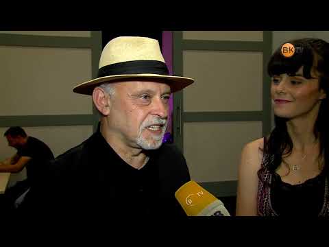 Ditka in Feri Lainšček v Majšperku pred nastopom za Festival Arsana