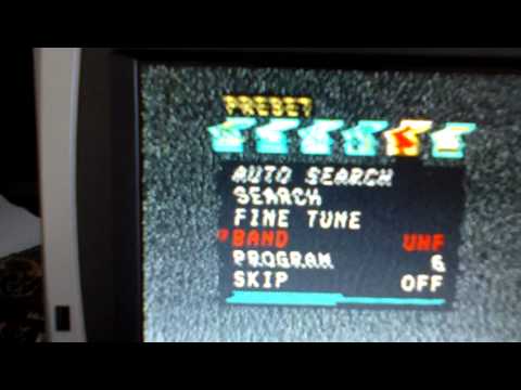 Tuning a 5" TFT LCD TV to a weak Band I TVDX signal-107_1170.MOV