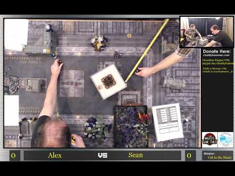 Charity Hammer Stream 1 Game 7 - Alex Macdougall (Nids) vs Sean Morgan (Tau)